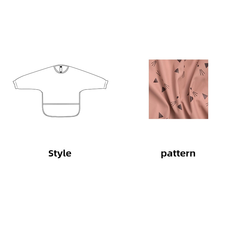 Long Sleeve Waterproof Adjustable Bib