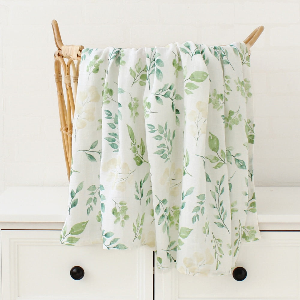 Eucalyptus Leave Printed Blanket