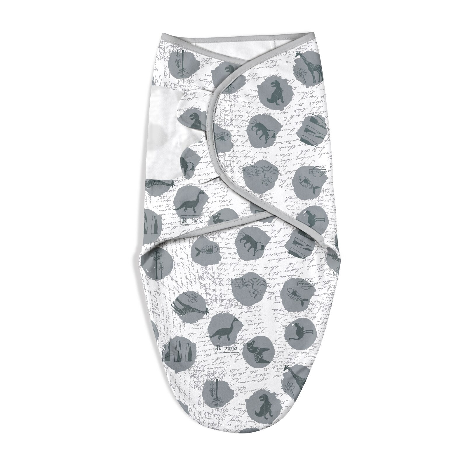 100% Organic Cotton Printed Swaddle