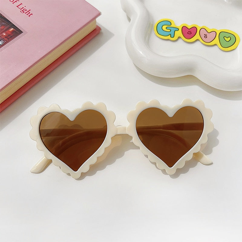 Heart/Apple Shape Sunglasses