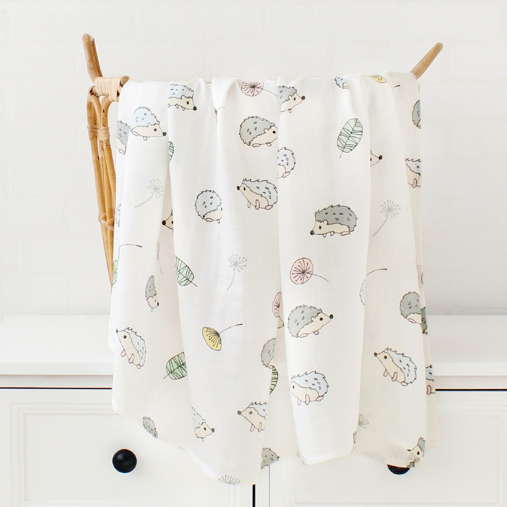 Eucalyptus Leave Printed Blanket