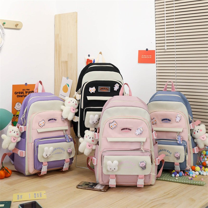 5 In 1 Multifunctional School Bag