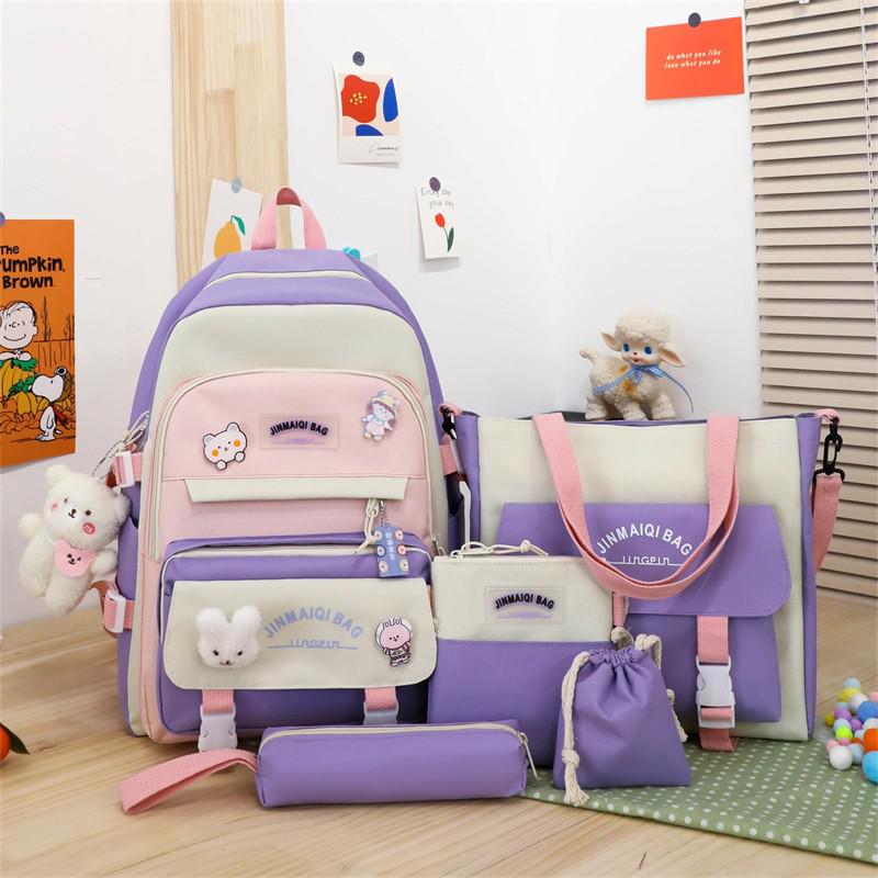 5 In 1 Multifunctional School Bag
