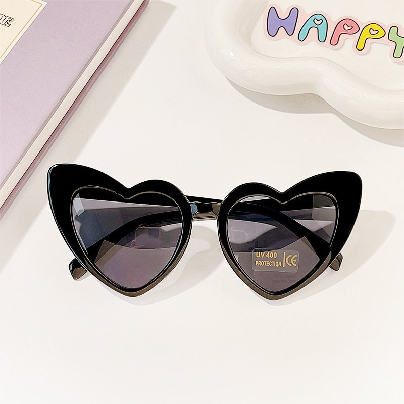 Heart/Apple Shape Sunglasses