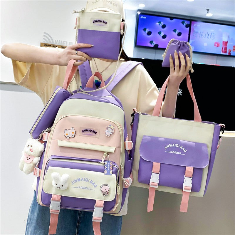 5 In 1 Multifunctional School Bag