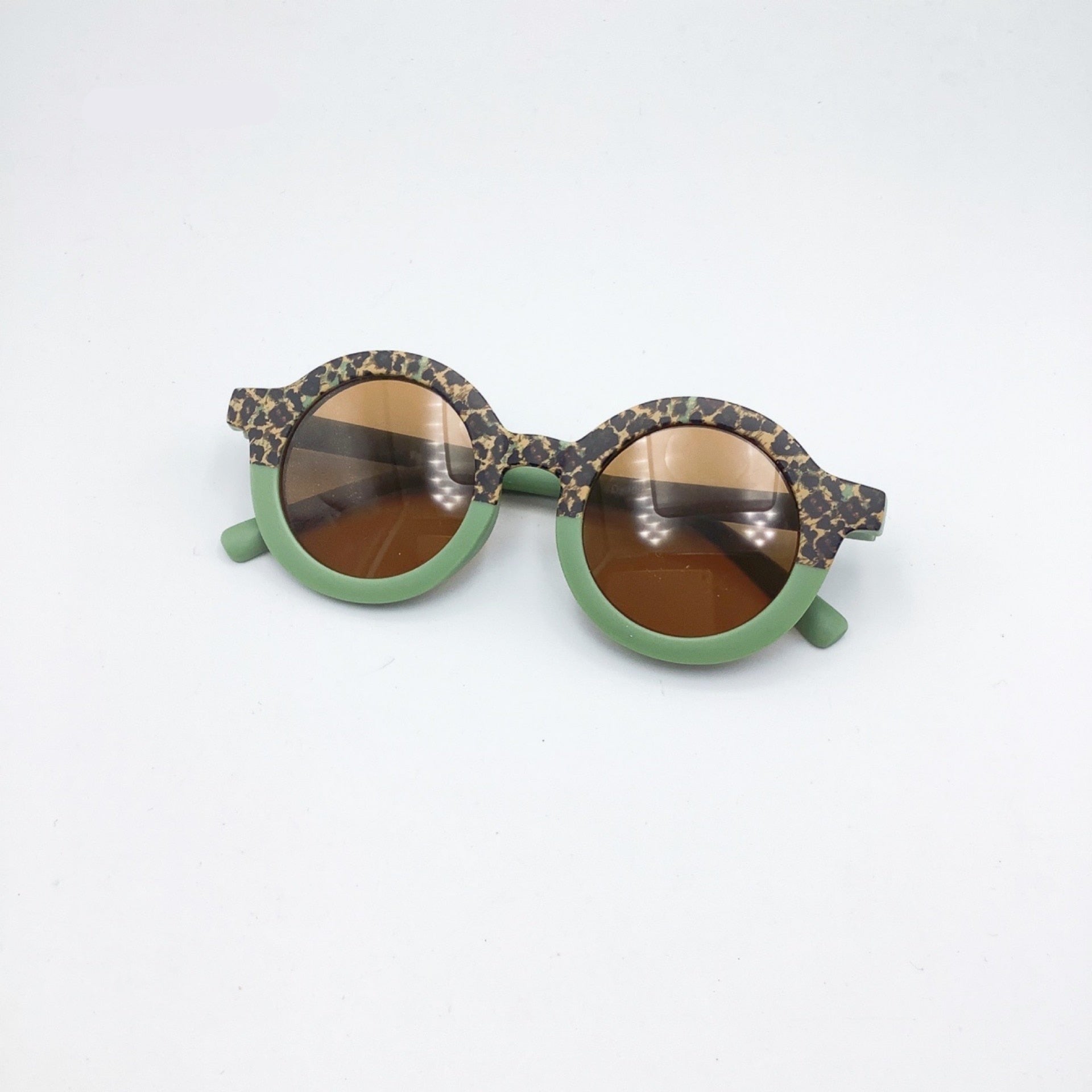 Leopard Print Vintage Sunglasses