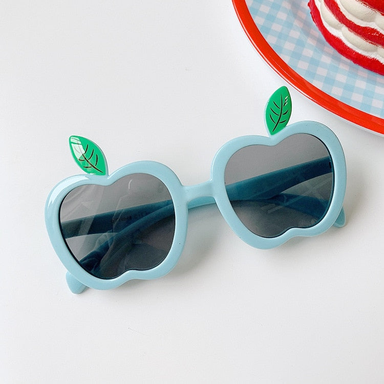 Heart/Apple Shape Sunglasses