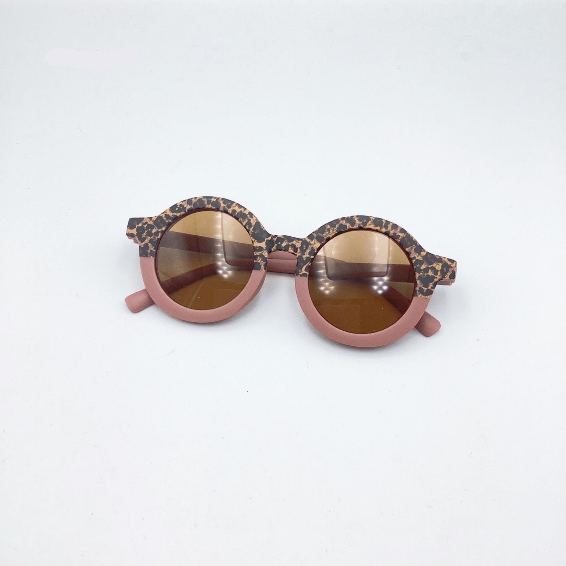 Leopard Print Vintage Sunglasses