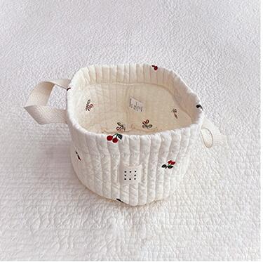 Cute Bear Embroidery Basket