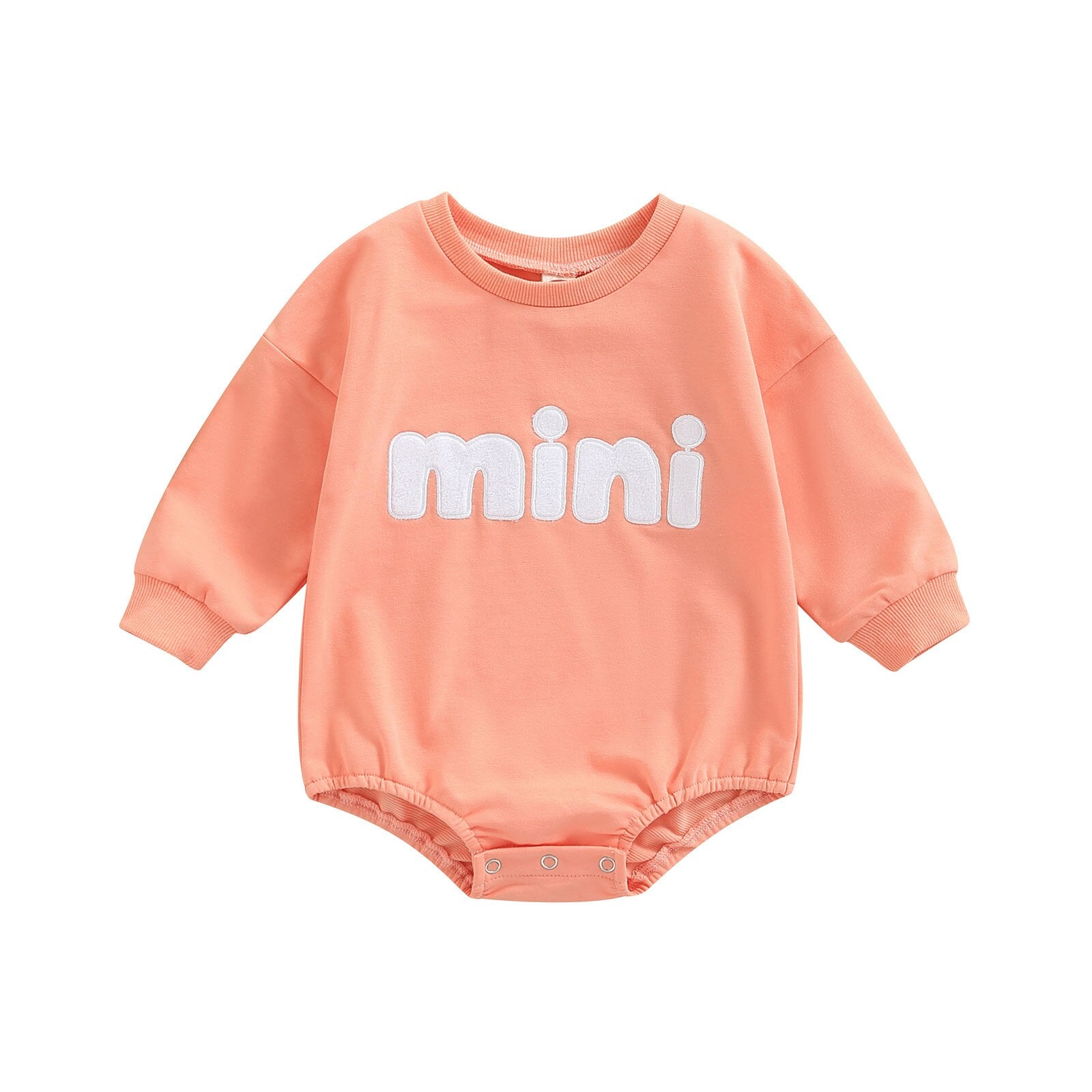Mini Letter Embroidered Jumpsuit