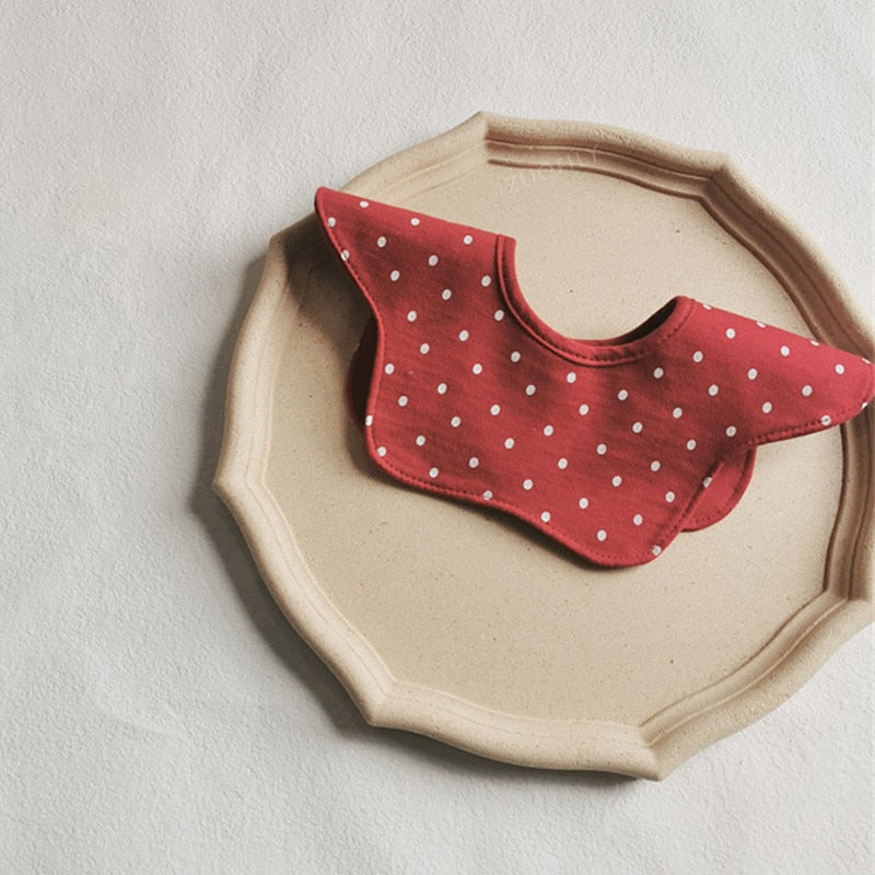 Dot/Stripe Pattern 360 Degree Rotating Bib