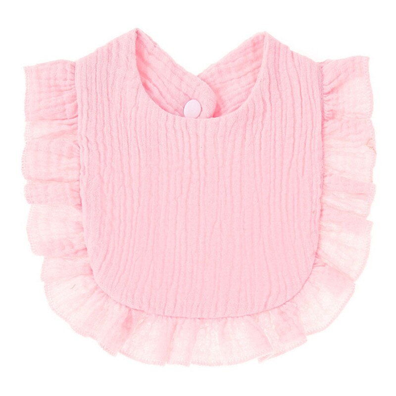 Solid Color/Pattern Ruffle Bib