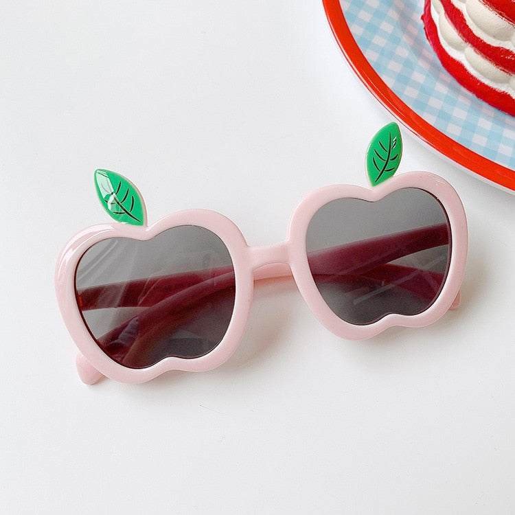 Heart/Apple Shape Sunglasses