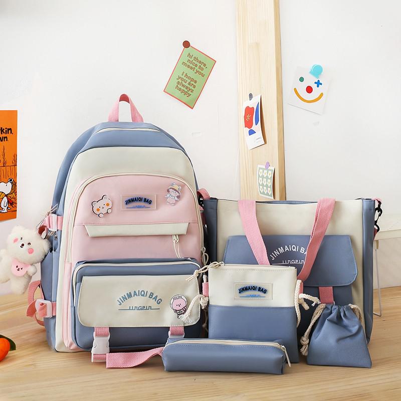 5 In 1 Multifunctional School Bag