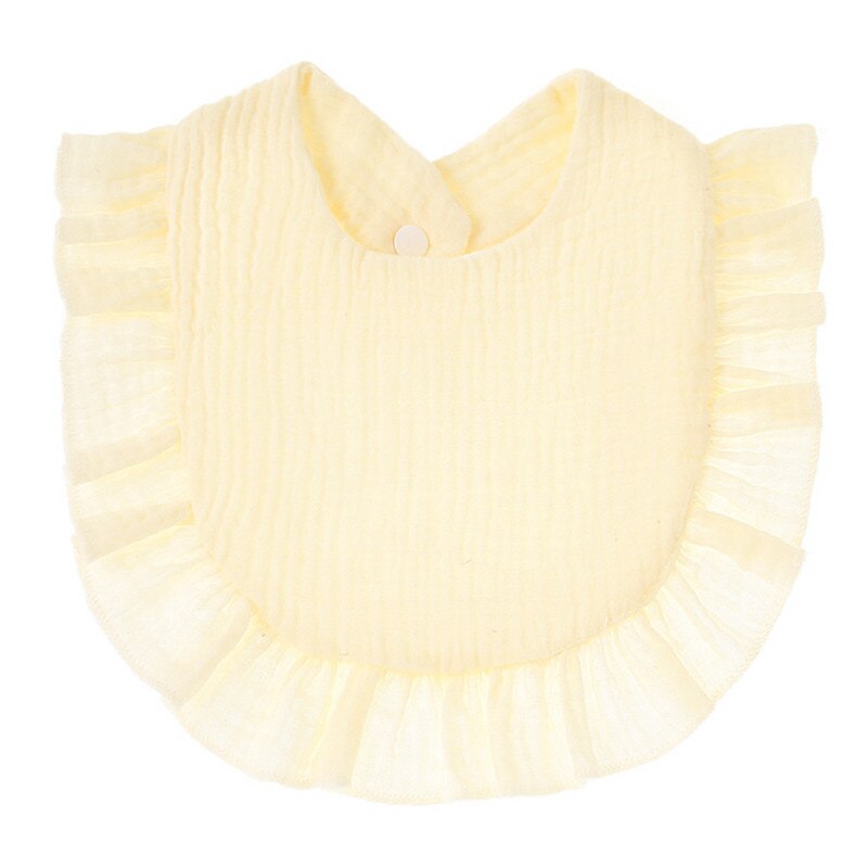 Solid Color/Pattern Ruffle Bib