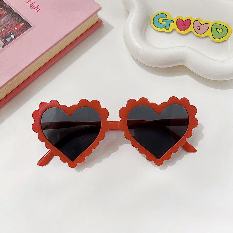 Heart/Apple Shape Sunglasses