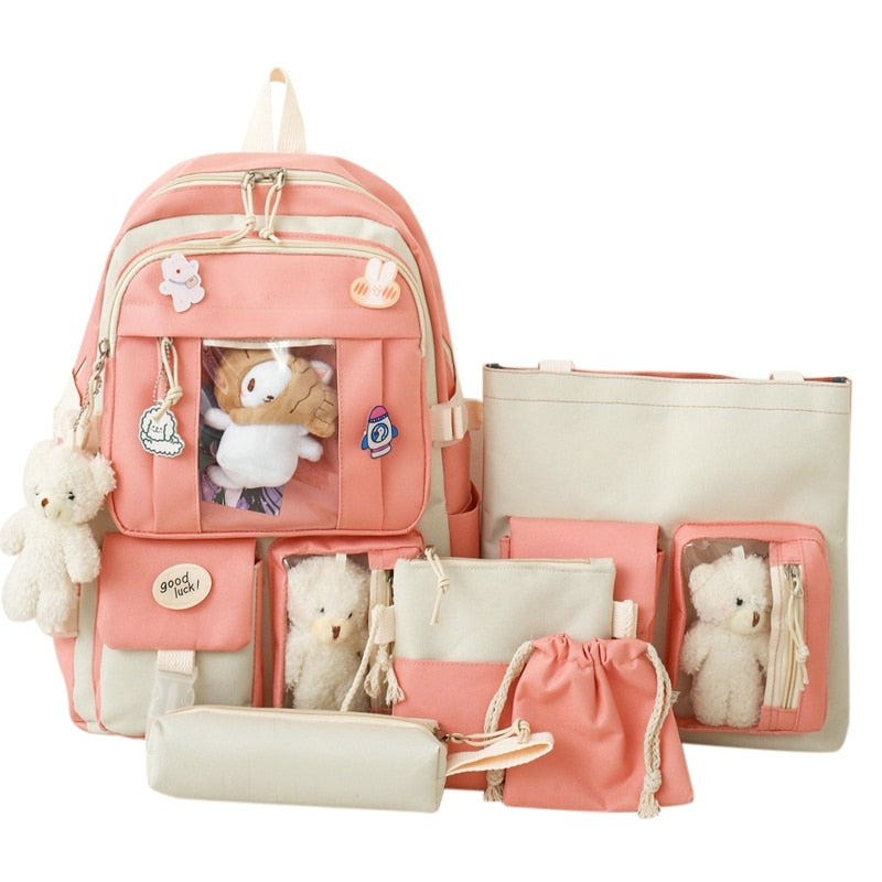 5 In 1 Multifunctional School Bag