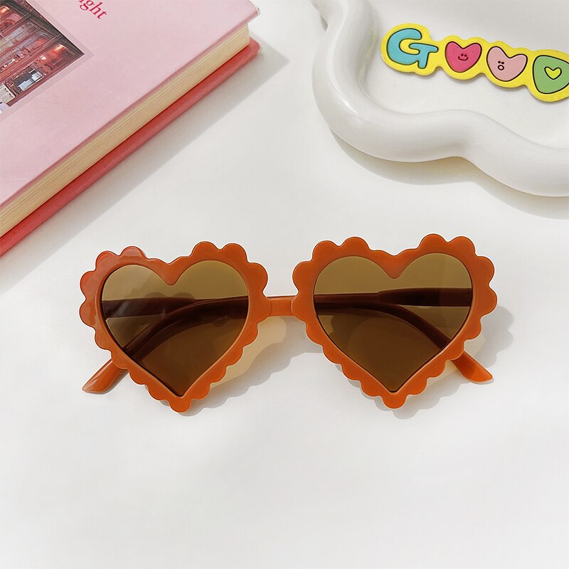 Heart/Apple Shape Sunglasses
