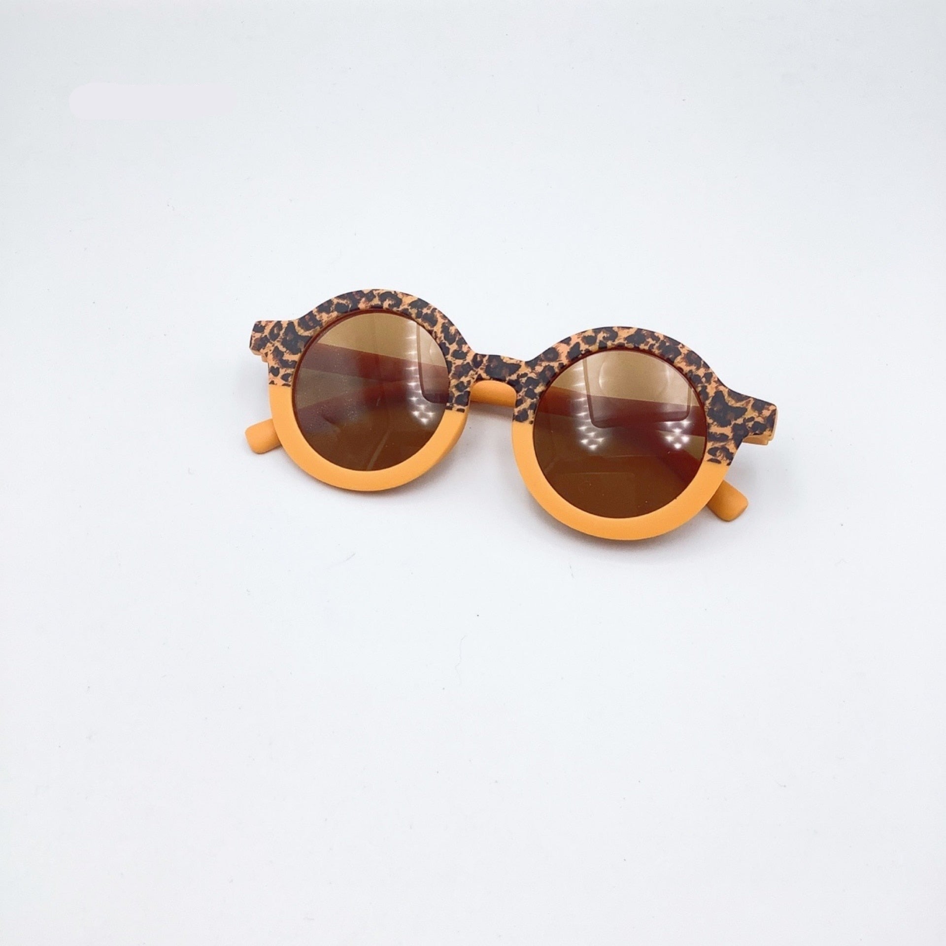 Leopard Print Vintage Sunglasses