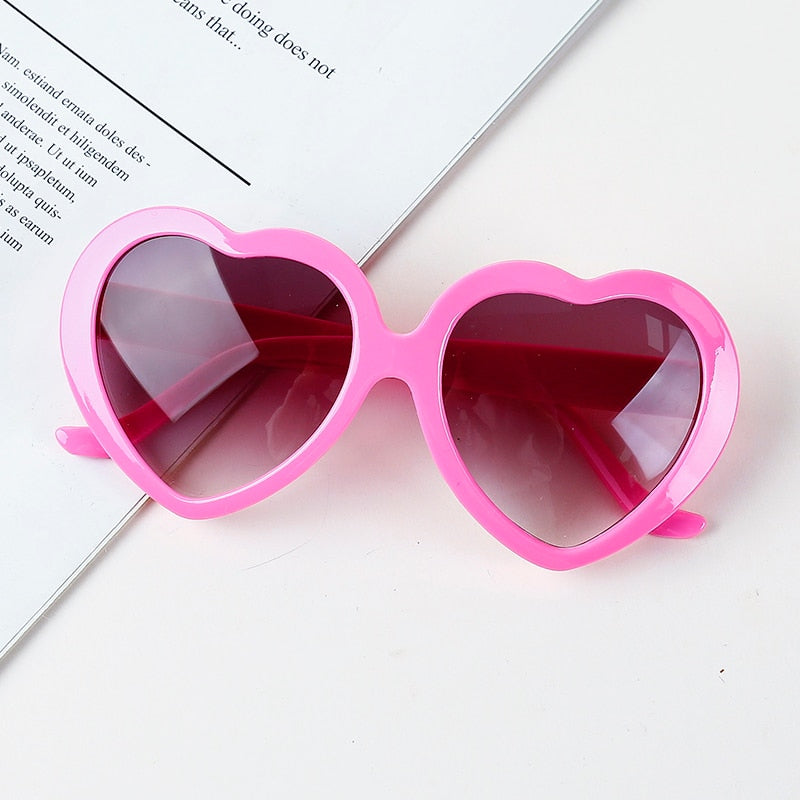 Heart/Apple Shape Sunglasses