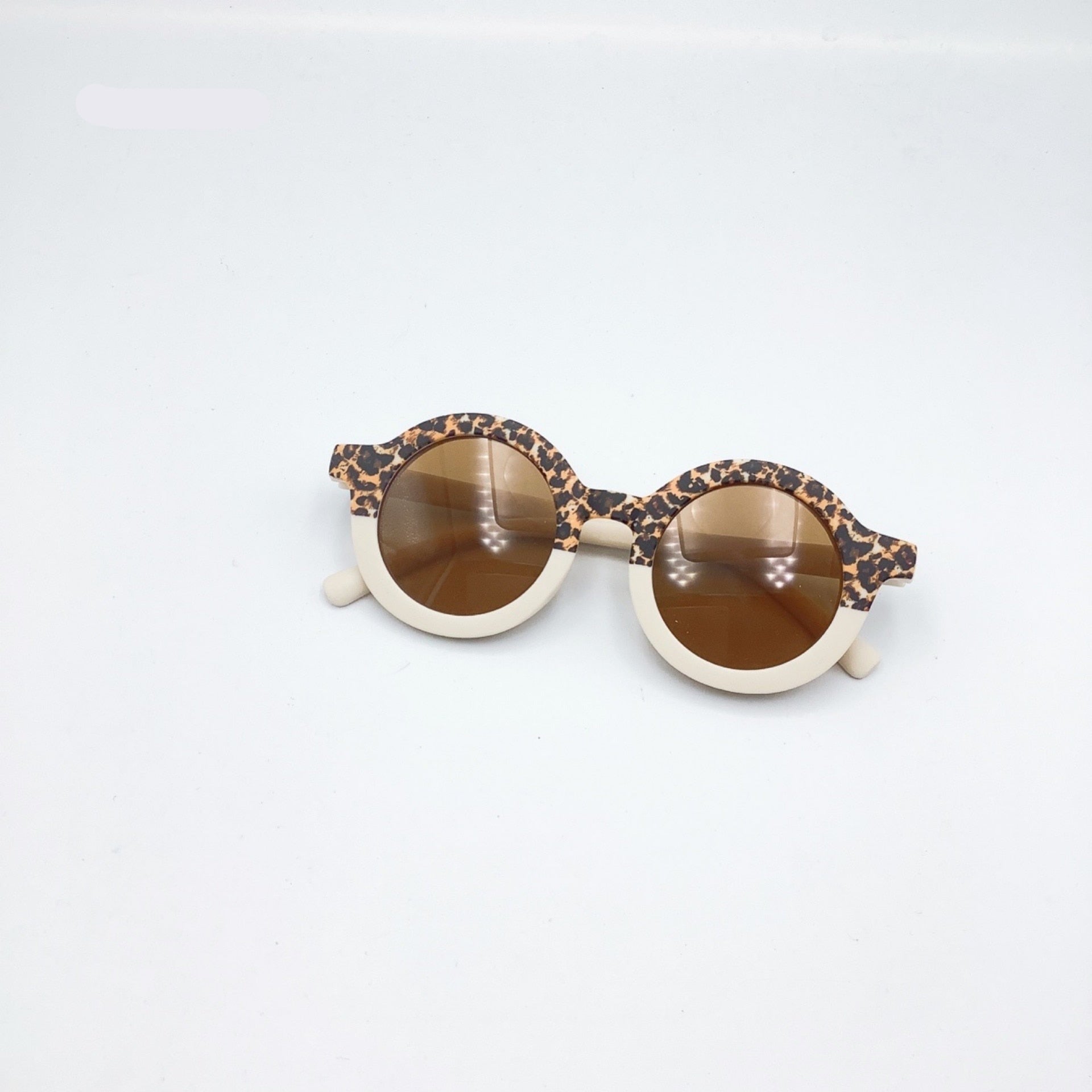 Leopard Print Vintage Sunglasses