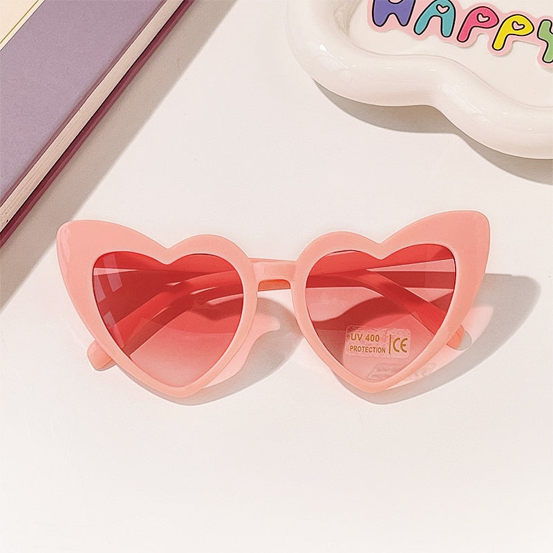 Heart/Apple Shape Sunglasses