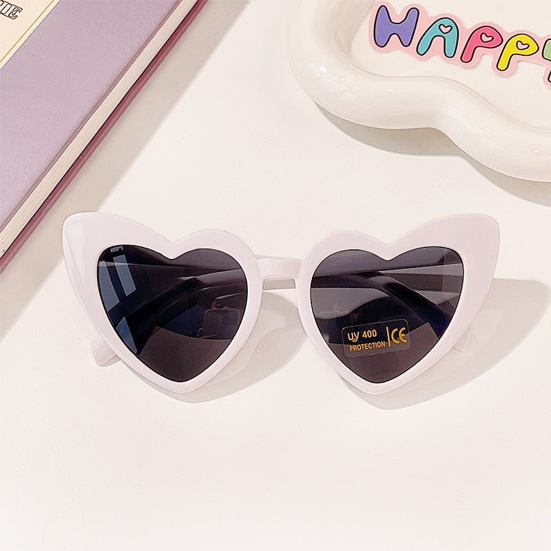 Heart/Apple Shape Sunglasses