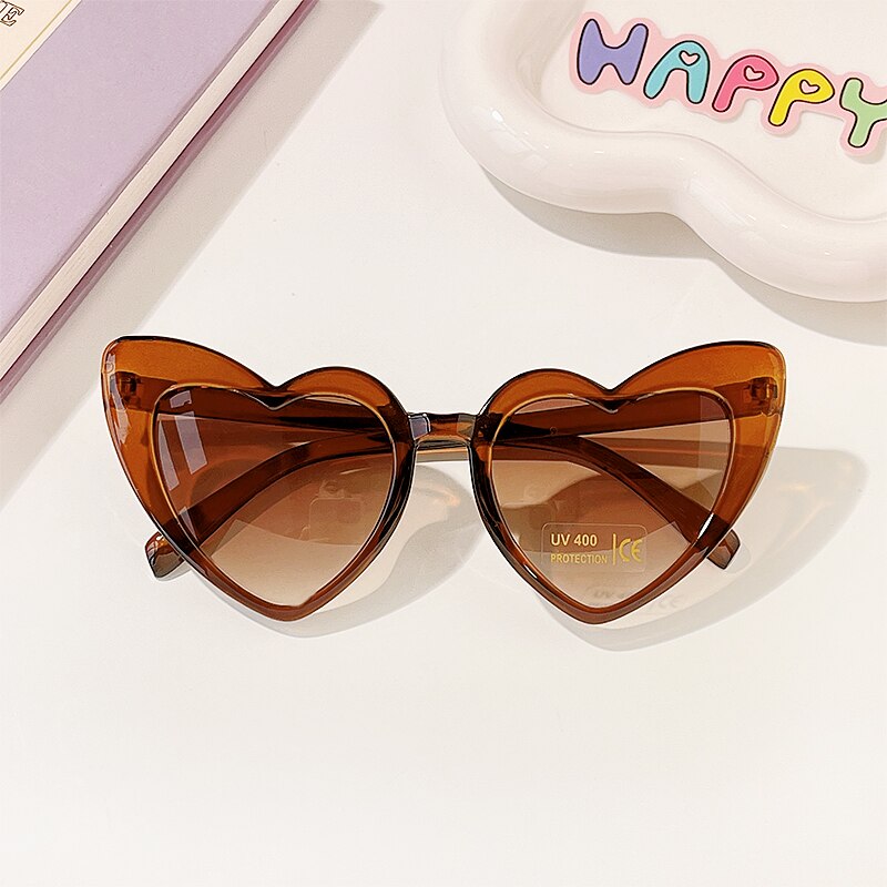 Heart/Apple Shape Sunglasses