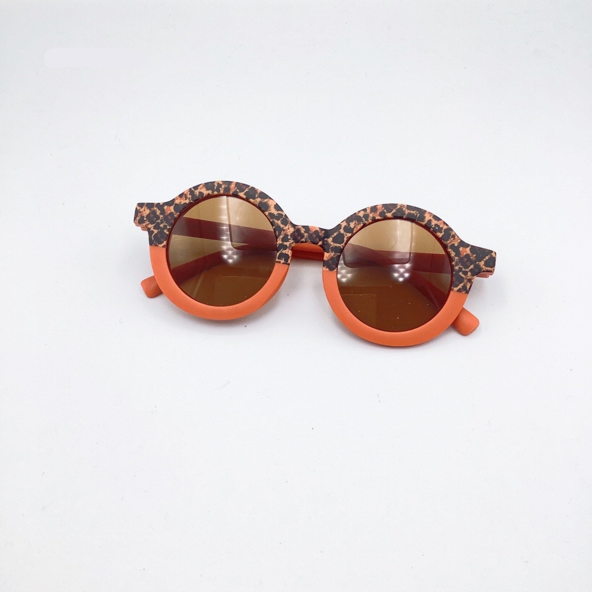 Leopard Print Vintage Sunglasses