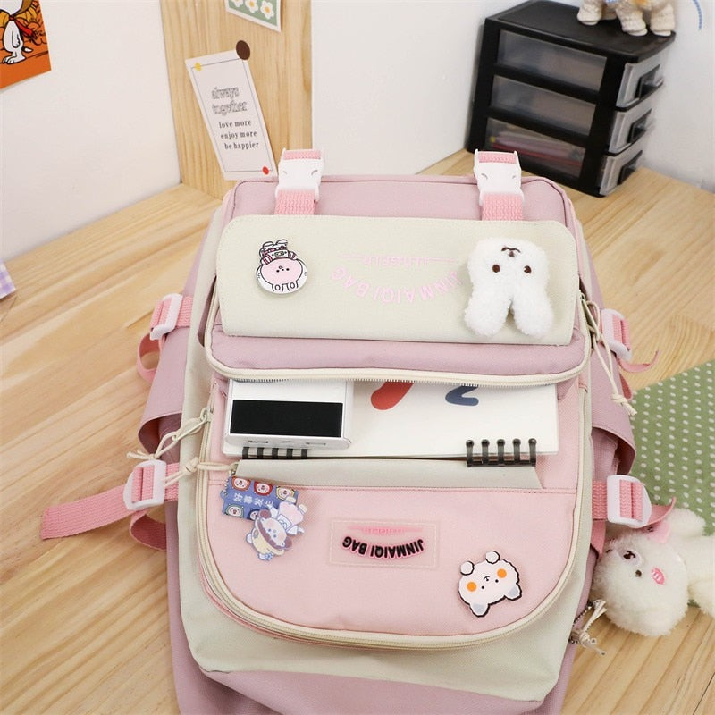 5 In 1 Multifunctional School Bag
