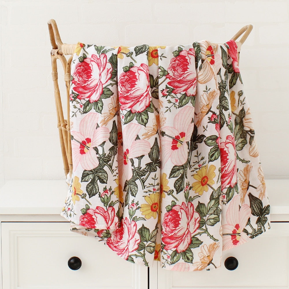 Muslin Pattern Print Swaddle