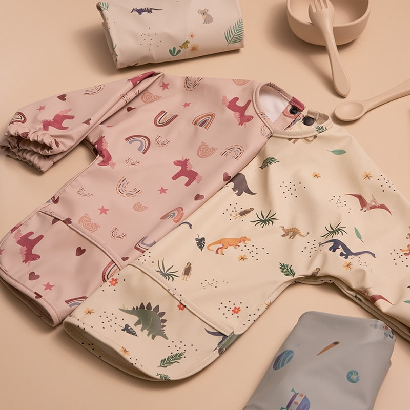 Long Sleeve Waterproof Adjustable Bib