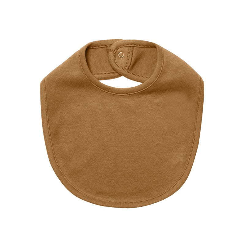 Double Layers Cotton Cute Printed Bibs