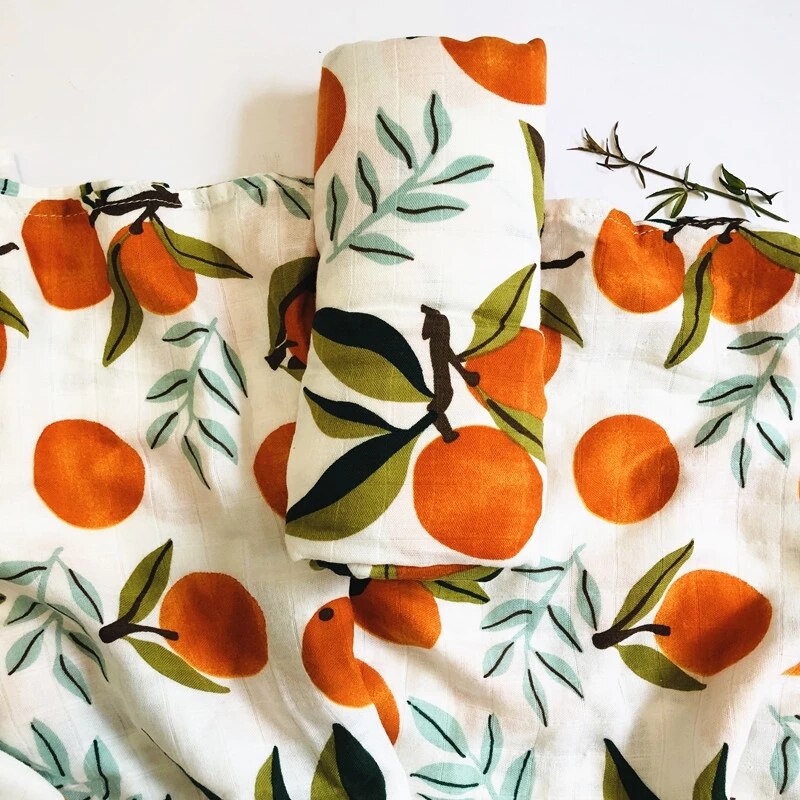 Muslin Pattern Print Swaddle