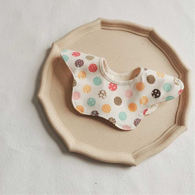 Dot/Stripe Pattern 360 Degree Rotating Bib