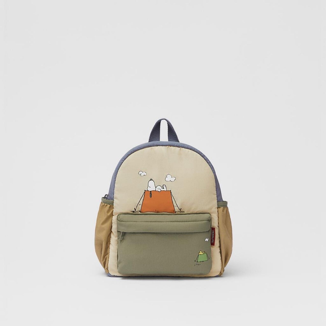 Contrast Colors Cartoon Print Backpack