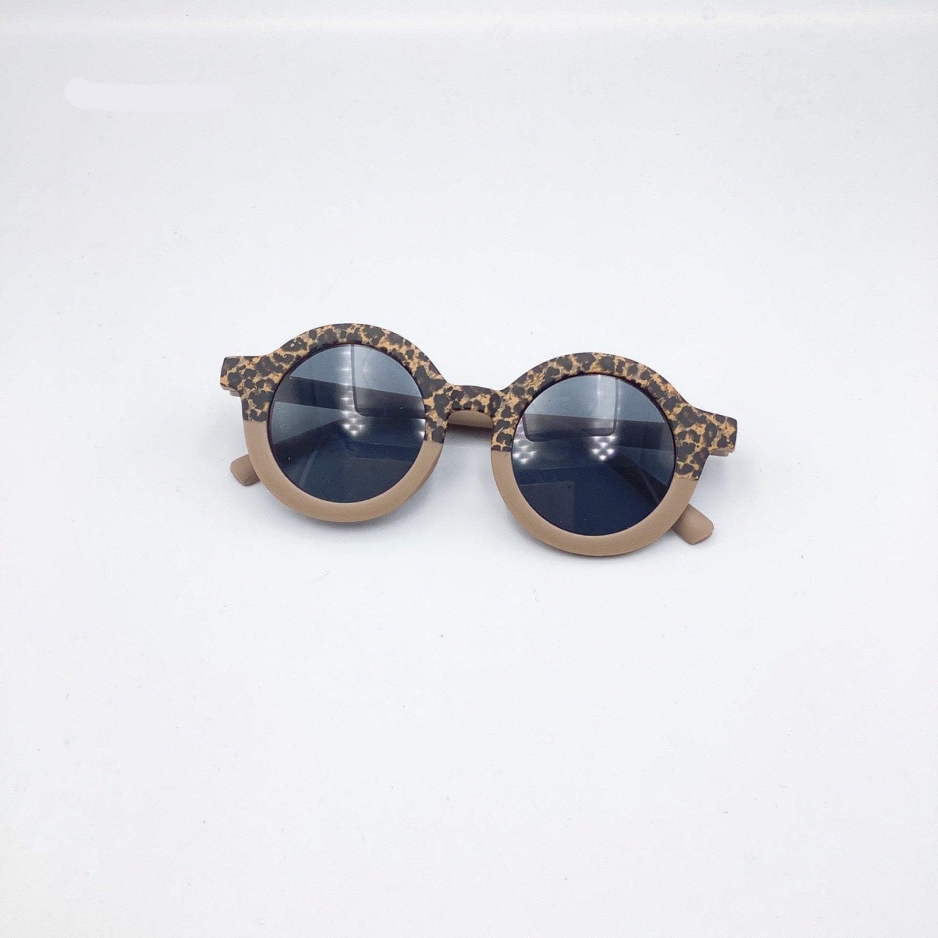 Leopard Print Vintage Sunglasses