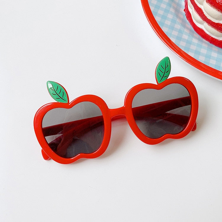 Heart/Apple Shape Sunglasses