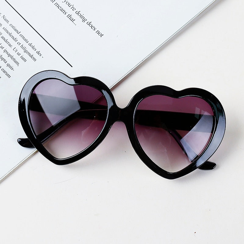Heart/Apple Shape Sunglasses