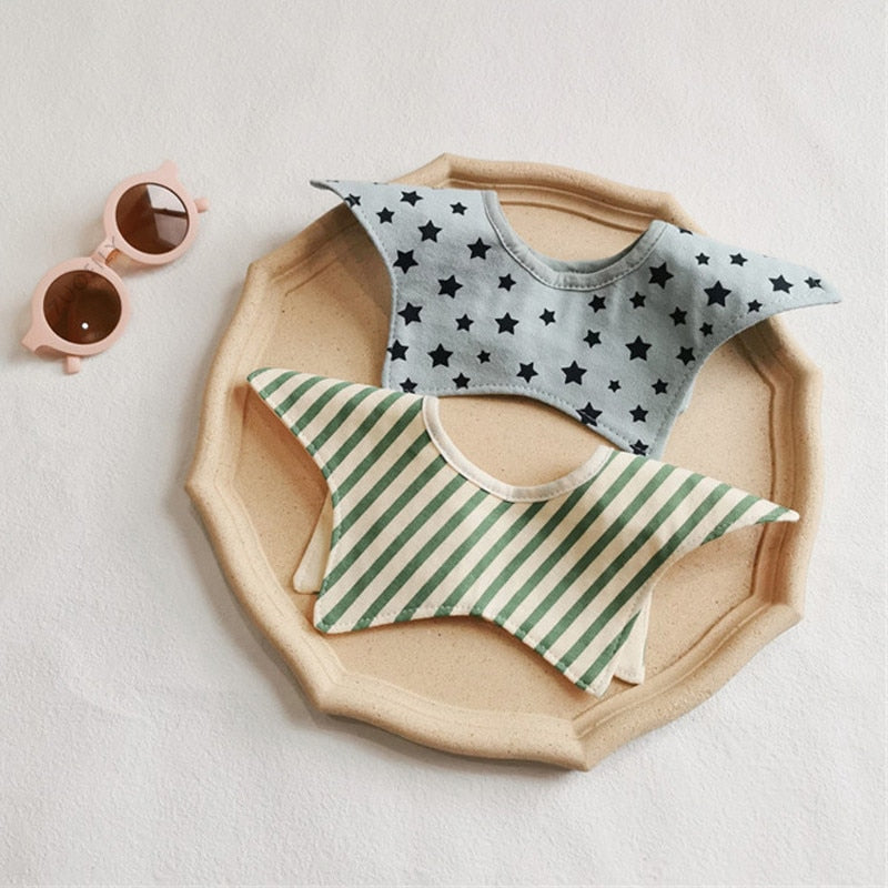 Dot/Stripe Pattern 360 Degree Rotating Bib