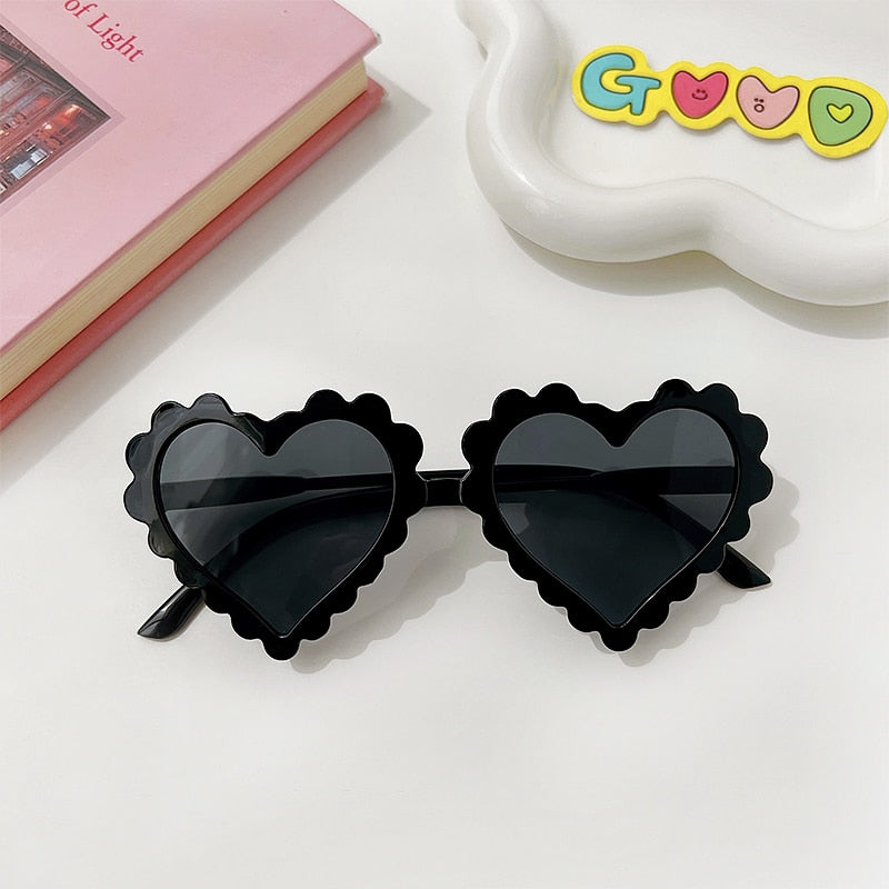 Heart/Apple Shape Sunglasses