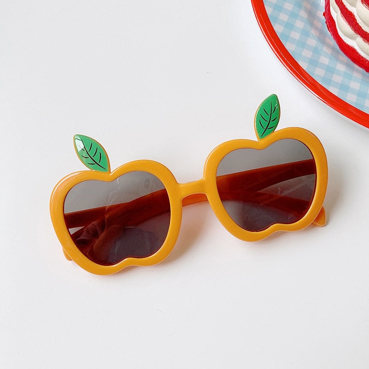 Heart/Apple Shape Sunglasses