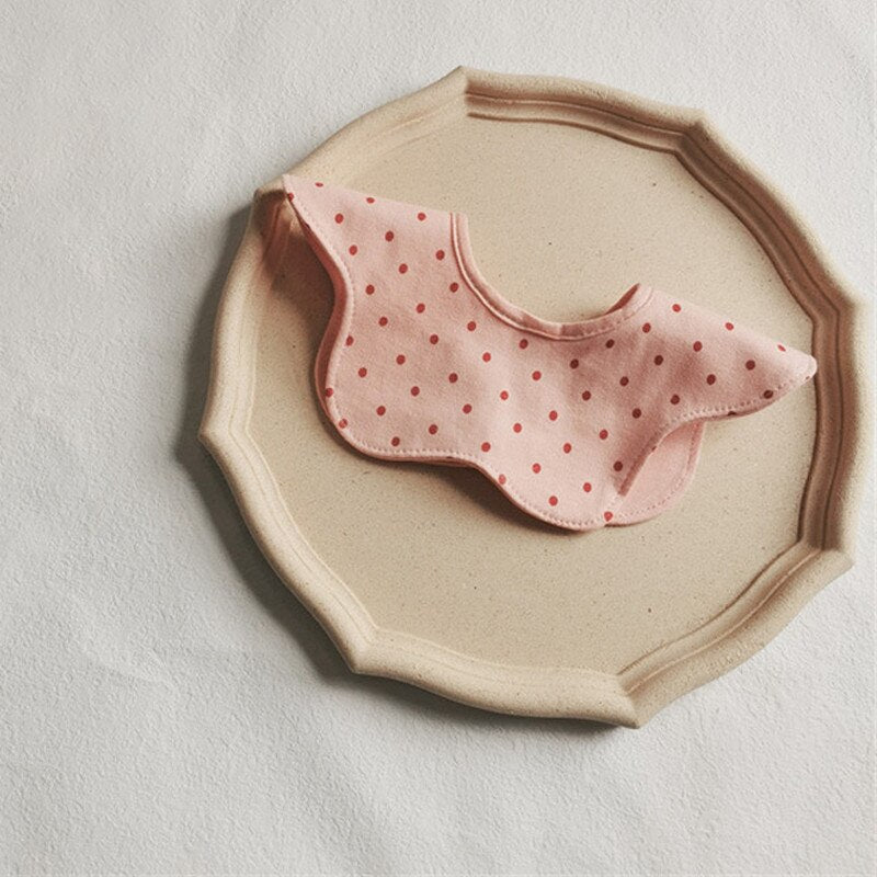Dot/Stripe Pattern 360 Degree Rotating Bib