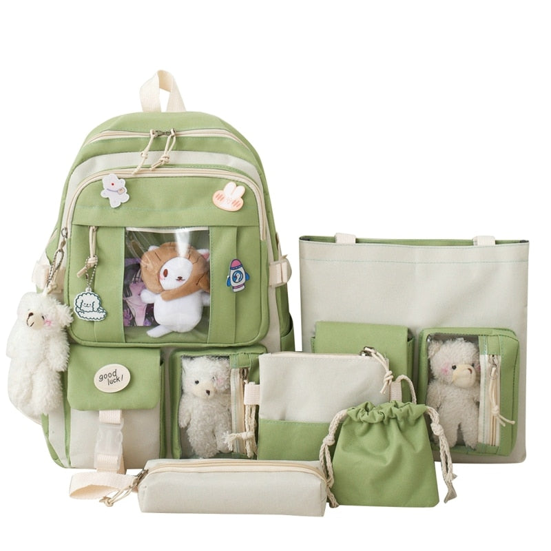 5 In 1 Multifunctional School Bag