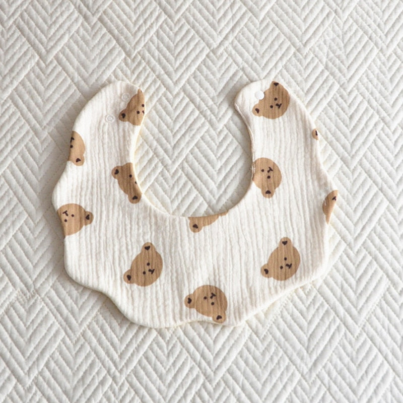 Cute Cartoon 360 Degree Rotation Bibs