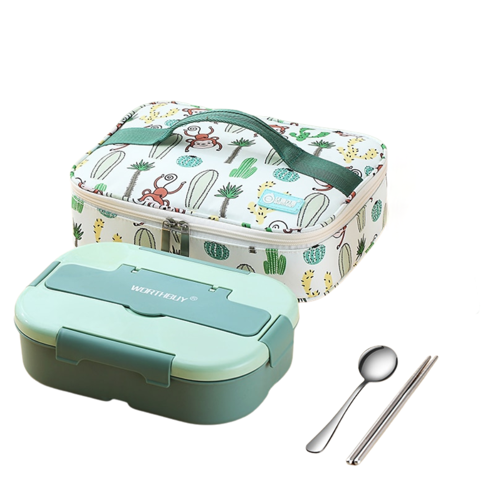 Stylish Lunch Box With Bag
