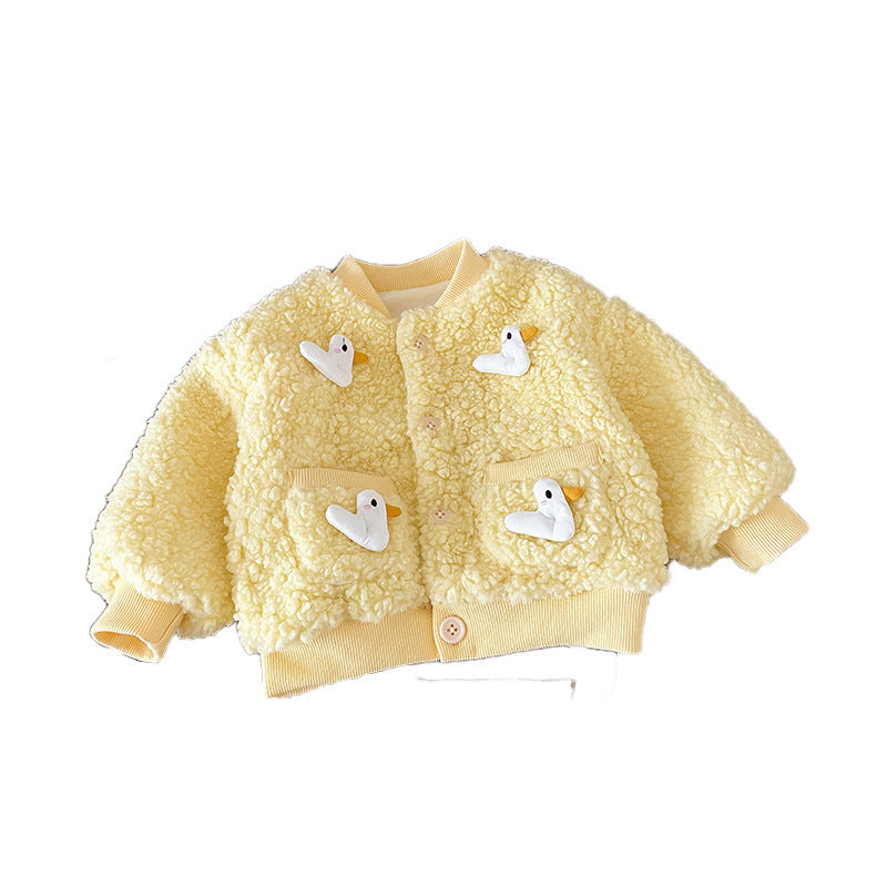 Little Duck Fleece Coat