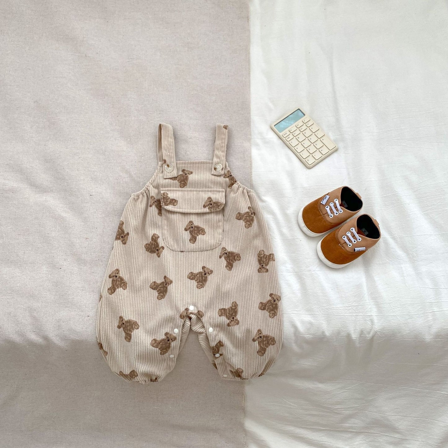 Sleeveless Bear Romper