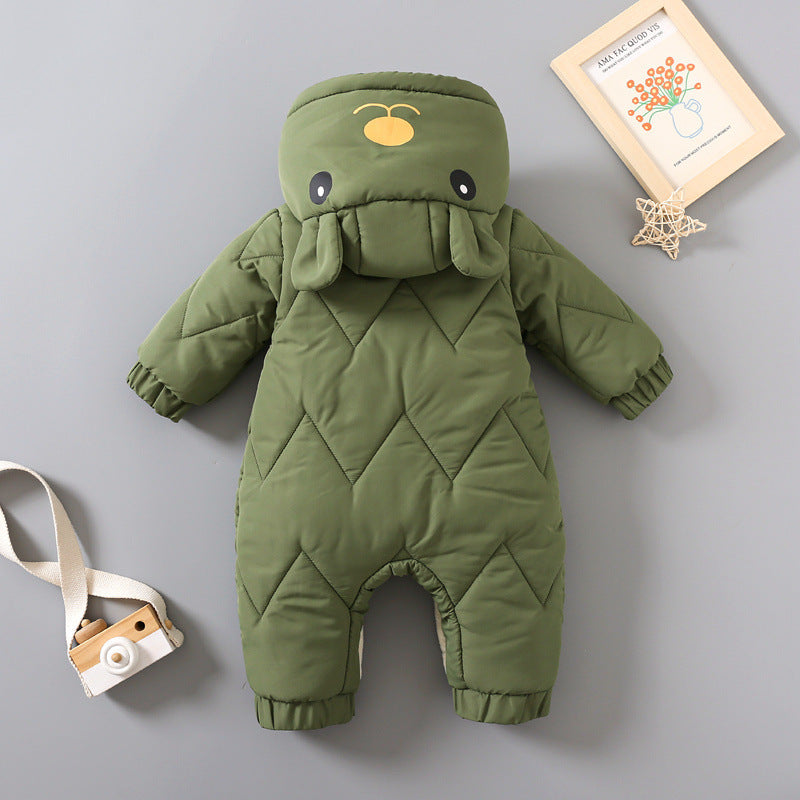 Baby Cotton-padded Jumpsuit