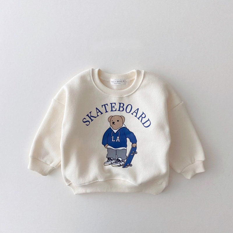 Skateboard Bear Casual Set